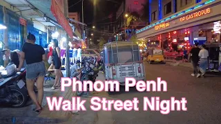 Tourism Cambodia 2022 | Phnom Penh City at night street 136