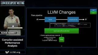 2016 LLVM Developers’ Meeting: A. Nemet  “Compiler-assisted Performance Analysis"