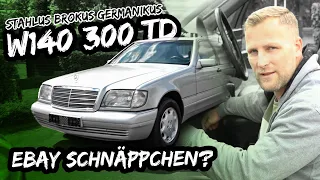 S-Klasse blind auf eBay gekauft! | Besichtigung W140 S300 Turbodiesel | Die Autogesellschaft Dresden