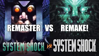 System Shock - Enhanced Edition/System Shock (2023) | Remaster vs Remake!