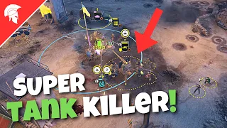 Company of Heroes 3 - SUPER TANK KILLER! - Afrikakorps Gameplay - 4vs4 Multiplayer  - No Commentary
