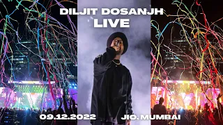 DILJIT DOSANJH LIVE MUMBAI 2022 | 9th December 2022 | Born To Shine World TOUR 2022