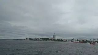 Северная Двина. Обратный путь с Кегострова в Архангельск (27.07.2018)