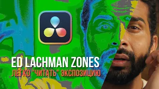 Ed Lachman Zones или как легко читать экспозицию видео в Davinci Resolve 18.1