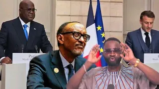 1/4/024: SURPRISE EN FRANCE TÊTE ENTRE PRÉSIDENT FÉLIX ET PAUL KAGAME MACRON VIENT DE TRAHIR FATSHI.