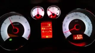 Peugeot 308 Turbo 1.6 0-100 km/h Acceleration