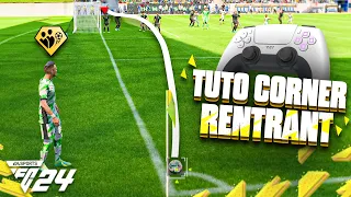 TUTO FC 24 - MARQUER EN CORNER RENTRANT (corner direct) 🎮