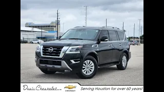 2021 Nissan Armada SV Houston, Bellaire, Missouri City, Fresno, Pearland TX