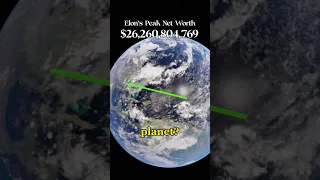 Animator reveals actual size of Elon Musk’s net worth in $1 bills 💸 #animation