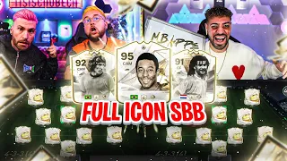 Ab ins LOCH 🕳️☠️ FULL ICON Squad Builder Battle VS @Wakez 🔥 EA FC 24