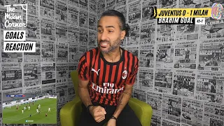 Juventus 0 - 3 AC Milan | Brahim Diaz Goal | Ante Rebic Goal | Tomori Goal | 🎥 GOAL REACTIONS