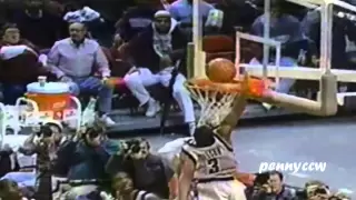 Allen Iverson & Victor Page Highlights Georgetown Hoyas vs Temple Owls 95/96 NCAA