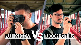 Fuji X100VI Vs. Ricoh GRIIIx - Street Photography Showdown