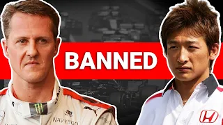Drivers BANNED From Formula 1