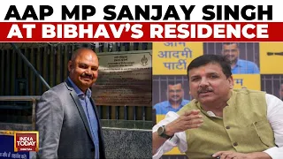 Swati Maliwal Assault Case: Sanjay Singh At Bibhav's Residence After His  Bail Plea Got Rejected
