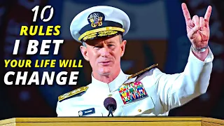 10 RULES FOR SUCCESS IN LIFE By Admiral McRaven | Admiral McRaven Motivational Speech 2022