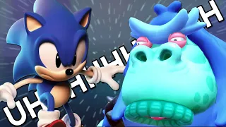 Sonic VS... Something CURSED?! | Super Monkey Ball Banana Blitz HD #2