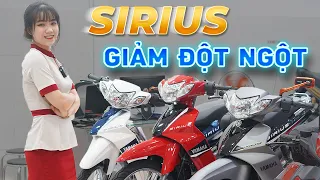 GIÁ XE SIRIUS GIẢM ĐỘT NGỘT VÀO THÁNG 5 KHIẾN NHIỀU NGƯỜI ĐỔ XÔ ĐI MUA | Xe Máy TVP 24h