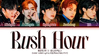 MONSTA X - Rush Hour Sub Español (몬스타엑스 Rush Hour 가사) (Color Coded Lyrics)