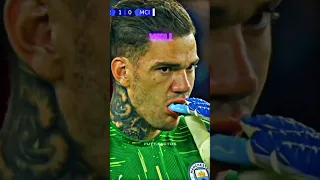 Ederson doesn't care if he kill someone😟 #football #highlights #editing