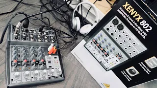 Behringer XENYX 802 Mixer REVIEW & Set Up - Best Compact Mixer?