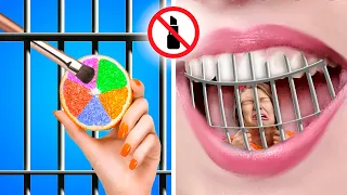 Weird Ways to SNEAK MAKEUP INTO JAIL | Awesome Makeup Sneaking Ideas