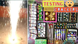 Diwali Stash Testing 2020 | Crackers Testing 2020 | Green Crackers 2020 | Firecrackers 2020