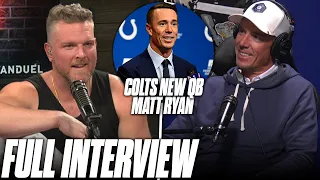 Matt Ryan Joins Pat McAfee To Talk Choosing The Colts, 28-3 Super Bowl, And His Future