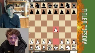 ANOTHER DISASTER // GM HANS NIEMANN vs GM VLADIMIR KRAMNIK #chess #titledtuesday #chessdrama