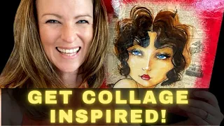 🤯 20 *NEW* MIXED MEDIA COLLAGE BACKGROUND Ideas that (maybe?!) you've never thought of!!!