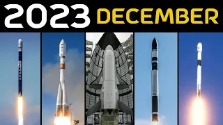 Rocket Launch Compilation 2023 - December