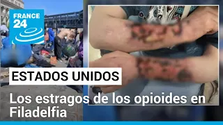 En Filadelfia, la droga 'tranq' invade un vecindario ya devastado por los opioides