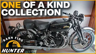 RARE: Vincent Black Shadows - Harley-Davidsons - Indian Motorcycle Collection | Barn Find Hunter