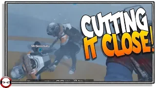 Cutting it TOO CLOSE! (Ring Of Elysium)