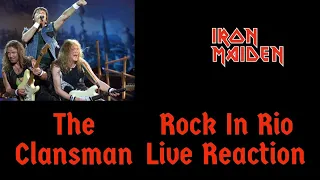 Iron Maiden The Clansman Live In Rio Reaction