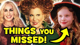 50 New SPOOKY Details I Found When I Paused HOCUS POCUS 2!