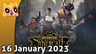 Sovereign Syndicate STARTO - 16 January 2024
