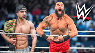 مواجهة المصارع العملاق برون سترومان - WWE 2K24 #9