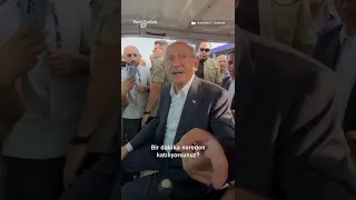 Kılıçdaroğlu T3'e atılan iftira sorusuna 'Siz benden özür dileyin' diyerek cevap verdi