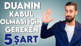 Duanın Kabul Olması İçin Gereken 5 Şart - Şu İlacı Ver Bana (Dua) | Mehmet Yıldız