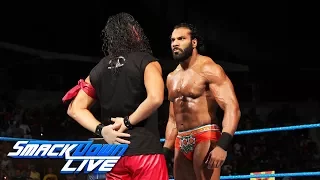 Shinsuke Nakamura confronts Jinder Mahal: SmackDown LIVE, Aug. 29, 2017