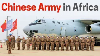 Chinese Army in Africa! Aircraft and helicopters are carrying out missions in Uganda, eastern Africa