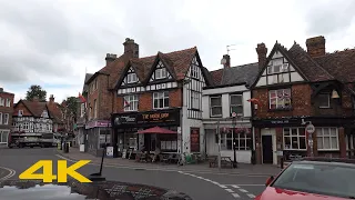 Wantage Walk: Town Centre【4K】