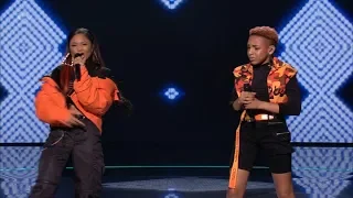 The X Factor UK 2018 Aaliyah & Acacia Live Semi-Finals Night 2 Full Clip S15E26