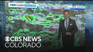 Cold front will boost rain chances for Wednesday