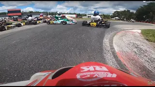 MIKA Race 8 Final 2023 | Briggs LO206 Senior #332 | Mosport Karting