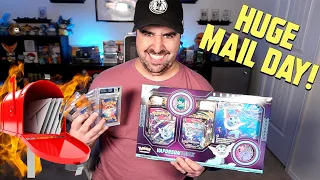 HUGE MAIL DAY + VAPOREON VMAX PREMIUM COLLECTION OPENING
