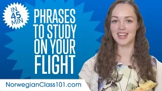 Phrases to Study on Your Flight to Norway