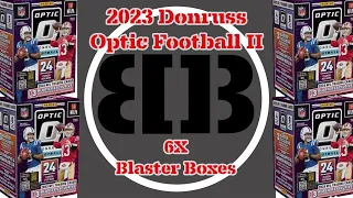 2023 Donruss Optic Football Target Exclusive - 6X Blaster Boxes