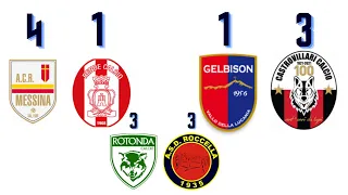 ACR MESSINA-RENDE 4-1, GELBISON-CASTROVILLARI 1-3 E ROTONDA-ROCCELLA 3-3